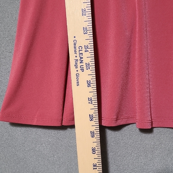 TORRID Pink Short Sleeve Surplice Neckline Wrap Blouse - Size 1 (US size 1X) - Picture 6 of 13